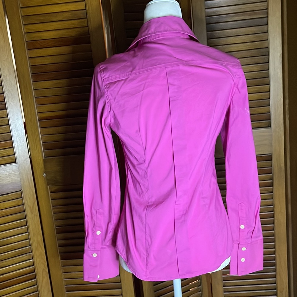 Pink Express button up - Picture 3 of 4
